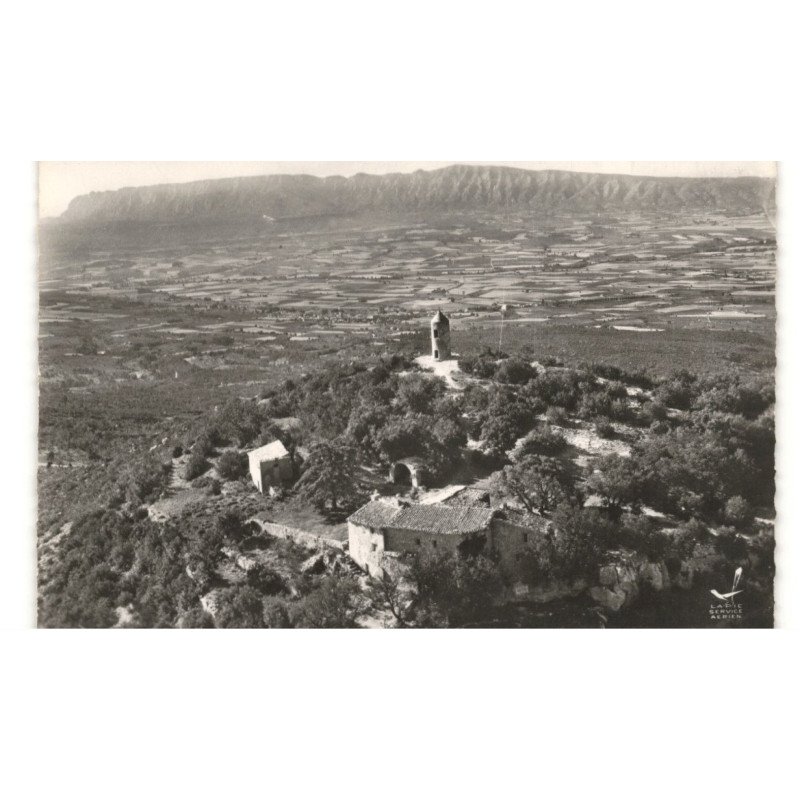 TRETS: la chapelle saint-jean du puy vue aérienne 10X15 - très bon état