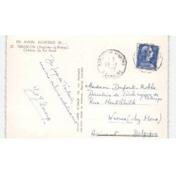 TARASCON: château du roi rené vue aérienne 10X15 - très bon état