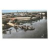 SALIN DE GIRAUD: le bac de barcarin vue aérienne 10X15 - très bon état