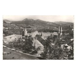 SAINT-MICHEL-de-FRIGOLET: abbaye provençale au coeur de notre-palestine vue aérienne 10X15 - état