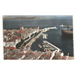 LA CIOTAT: vue du port vue aérienne 10X15 - très bon état