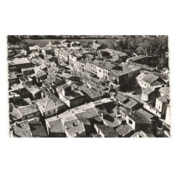 BARBENTANE: sur le cours et la mairie vue aérienne 10X15 - très bon état