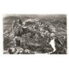 LES BAUX: vue d'ensemble sur le château et le village vue aérienne 10X15 - très bon état