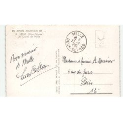 MELLE: les usines de melle vue aérienne 10X15 - état