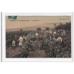 CHARENTE : vendanges charentaises, """"la métairie"""" (toillée) - etat