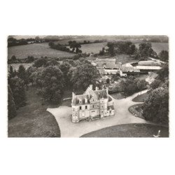 MENIGOUTE: château de montifaut vue aérienne 10X15 - très bon état