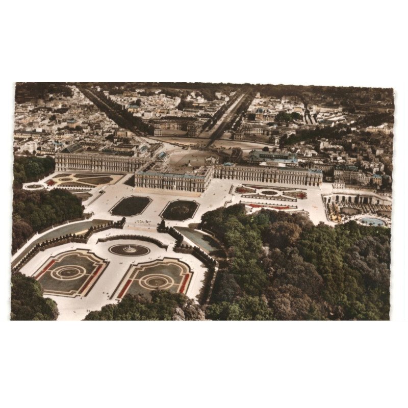VERSAILLES: vue aérienne 10X15 - très bon état