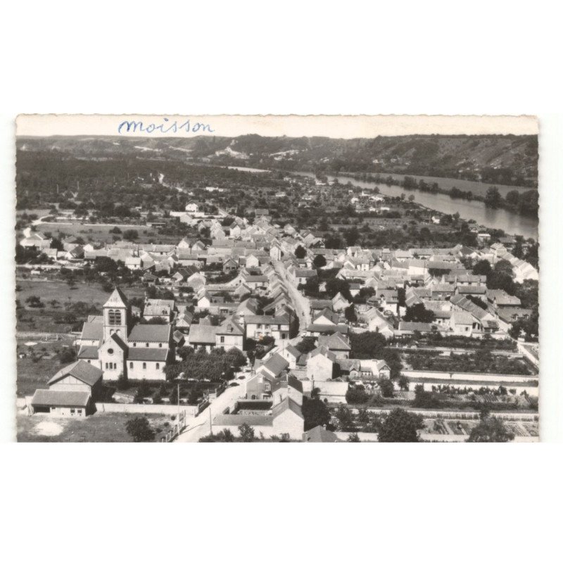 MOISSON vue aérienne 10X15 - très bon état