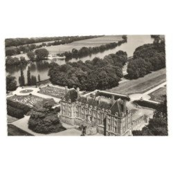 ROSNY-sur-SEINE: le château de sully vue aérienne 10X15 - très bon état