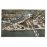 CONFLANS-SAINTE-HONORINE - MAURECOURT: le confluent de l'oise et de la seine vue aérienne 10X15 - très bon état