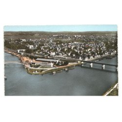 CONFLANS-SAINTE-HONORINE: vue générale vue aérienne 10X15 - très bon état