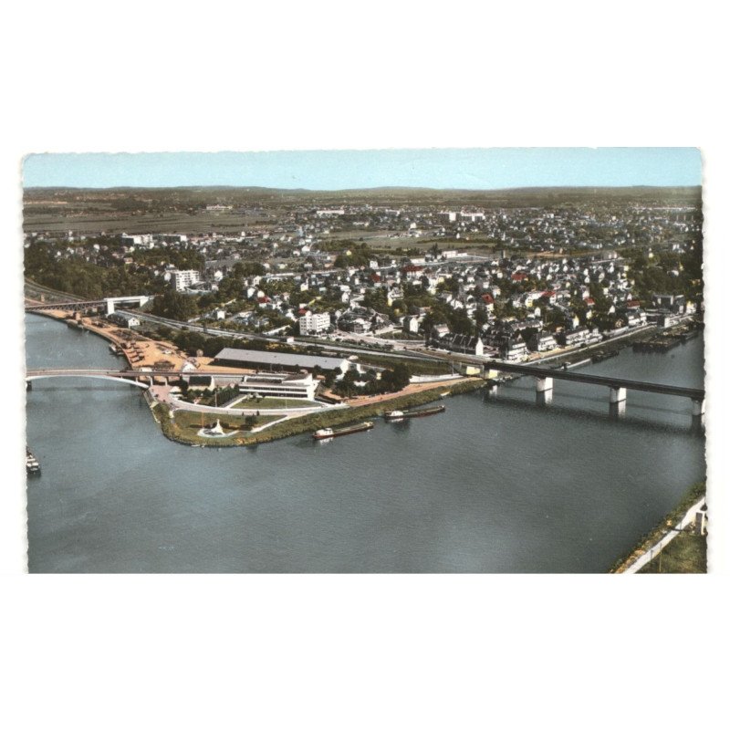 CONFLANS-SAINTE-HONORINE: vue générale vue aérienne 10X15 - très bon état