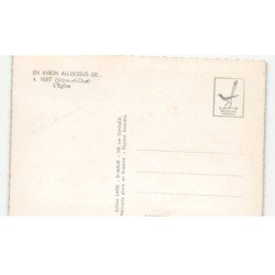 VERT: l'église vue aérienne 10X15 - très bon état