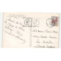 VERNOUILLET: l'église vue aérienne 10X15 - très bon état