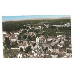 VERNEUIL-sur-SEINE: vue générale vue aérienne 10X15 - très bon état