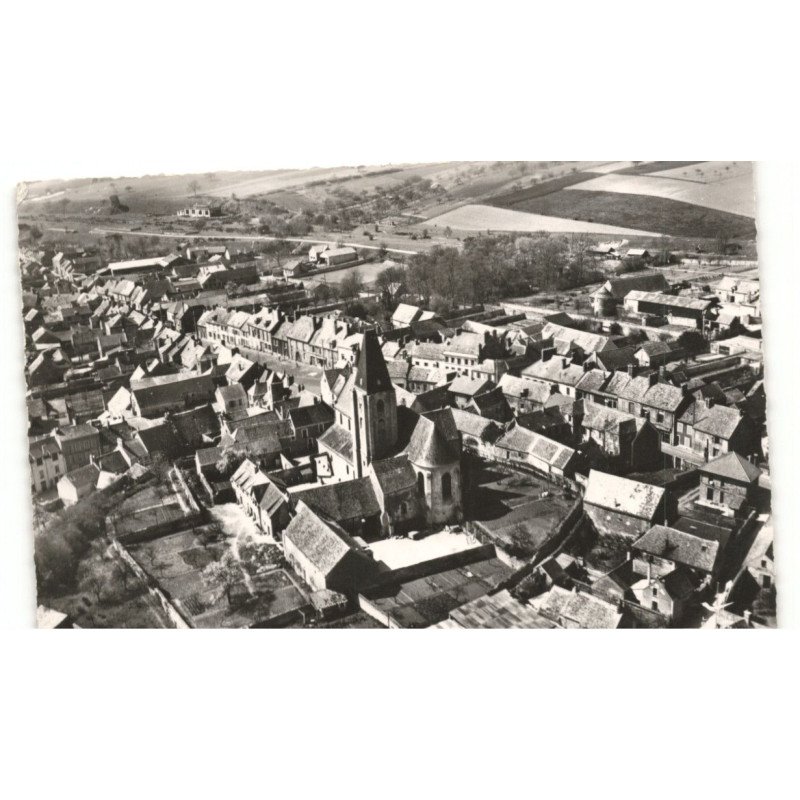 SAINT-ARNOULT-en-YVELINES: vue panoramique vue aérienne 10X15 - très bon état