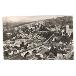 MEULAN: panorama nord-ouest vue aérienne 10X15 - très bon état