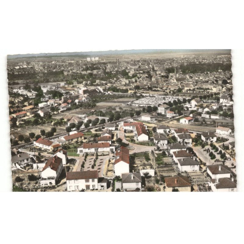 LIMAY: la nouvelle cité vue aérienne 10X15 - très bon état