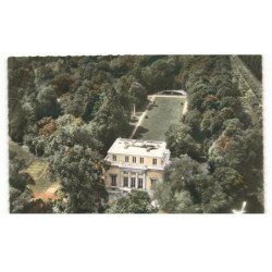 LOUVECIENNES: le château de "la du barry" vue aérienne 10X15 - très bon état