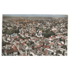 HOUILLES: vue générale vue aérienne 10X15 - très bon état