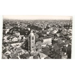HOUILLES: l'église vue aérienne 10X15 - très bon état