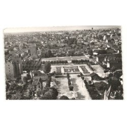 HOUILLES: le jardin public vue aérienne 10X15 - très bon état