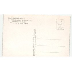 L'ETANG-la-VILLE: le chemin des huttes et rue de la haute pierre vue aérienne 10X15 - très bon état