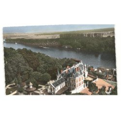 CONFLANS-SAINTE-HONORINE: le château du prieuré vue aérienne 10X15 - très bon état