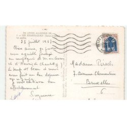 LES ESSARTS-le-ROI: le centre vue aérienne 10X15 - très bon état