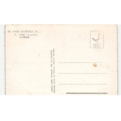FLINS: la mairie vue aérienne 10X15 - très bon état