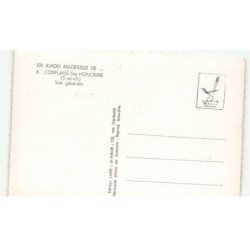 CONFLANS-SAINTE-HONORINE: vue générale vue aérienne 10X15 - très bon état