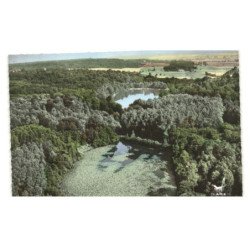 COIGNIERES: les étangs vue aérienne 10X15 - très bon état