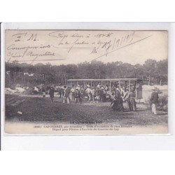 CAP FERRET: tram d'excursion de chez bélisaire départ pour l'océan - état