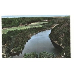 CERNAY-la-VILLE: l'étang vue aérienne 10X15 - très bon état