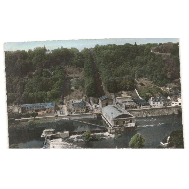 BOUGIVAL: la machine de marly vue aérienne 10X15 - très bon état
