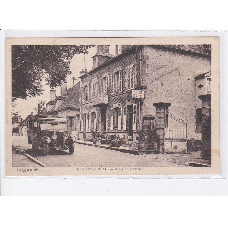NEUILLY-le-REAL: hôtel du courrier, autobus - très bon état