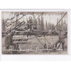 VICHY: aviation, versepuy autographe, bristol militaire Giry passager - très bon état