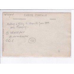 VICHY: aviation, versepuy autographe, bristol militaire Giry passager - très bon état