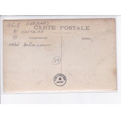 GUERARD: militaire, abbé de la cour campement d'officiers anglalis à rouilly-le-bas - très bon état