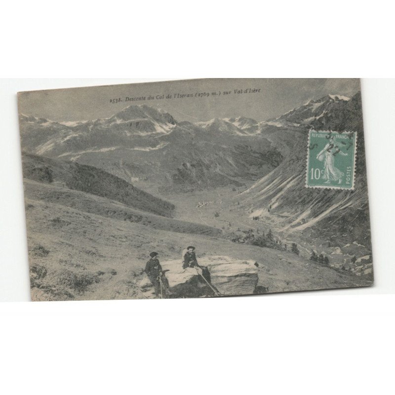 MILITAIRE CHASSEURS ALPINS: descente du col de l'iseran - très bon état