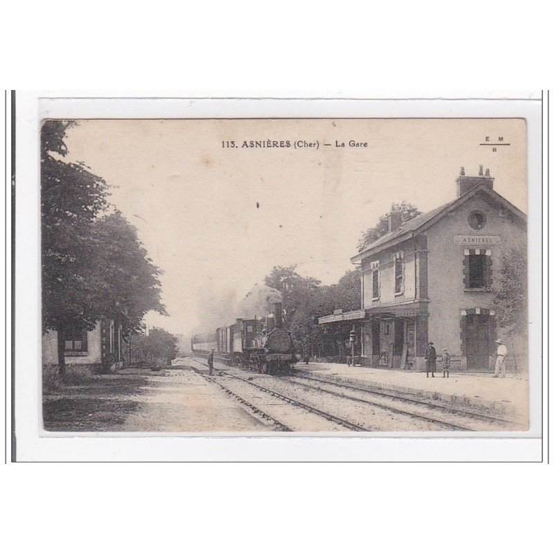 ASNIERES : la gare - tres bon etat