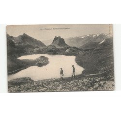 MILITAIRE CHASSEURS ALPINS: lac alpestre - très bon état