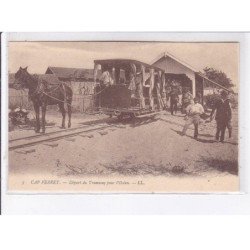 CAP FERRET: départ du tramway pour l'océan - très bon état