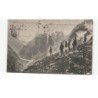 MILITAIRES CHASSEURS ALPINS: la meije, vue de la tête de la mave - très bon état