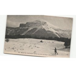 MILITAIRES CHASSEURS ALPINS: massif de chartreuse le col de porter en hiver chamechaude - très bon état