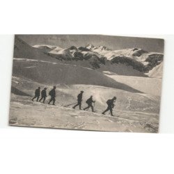 MILITAIRES CHASSEURS ALPINS: skieurs - très bon état