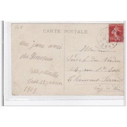 POUCH : catastrophe du tunnel, 15decembre 1908, vue de l'arriere de la machine sous le tunnel - tres bon etat