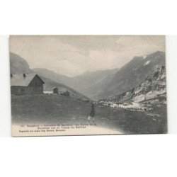 MILITAIRE CHASSEURS ALPINS: la vallée de la guisanne vue du tunnel du galibier - très bon état