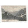 MILITAIRE CHASSEURS ALPINS: la vallée de la guisanne vue du tunnel du galibier - très bon état