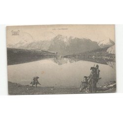 MILITAIRE CHASSEURS ALPINS: lac alpestre - très bon état